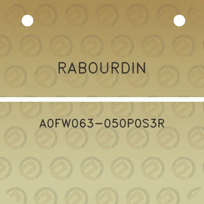 rabourdin-a0fw063-050p0s3r