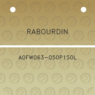 rabourdin-a0fw063-050p1s0l