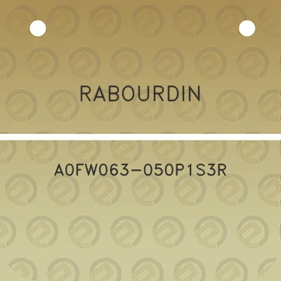 rabourdin-a0fw063-050p1s3r