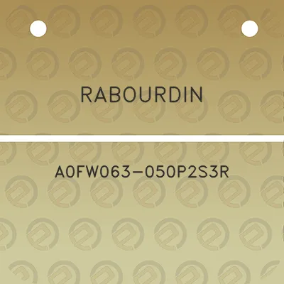 rabourdin-a0fw063-050p2s3r