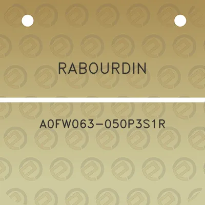 rabourdin-a0fw063-050p3s1r