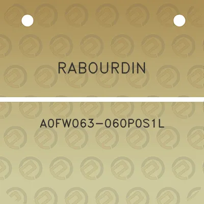 rabourdin-a0fw063-060p0s1l