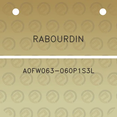 rabourdin-a0fw063-060p1s3l