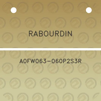 rabourdin-a0fw063-060p2s3r