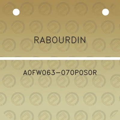 rabourdin-a0fw063-070p0s0r