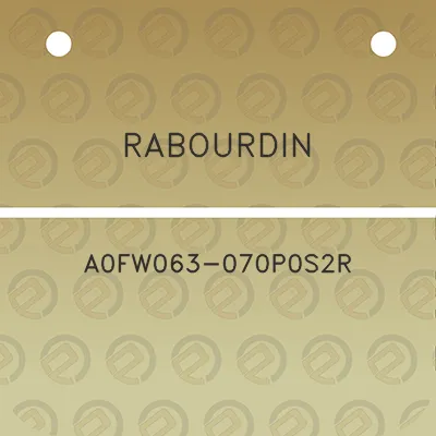 rabourdin-a0fw063-070p0s2r