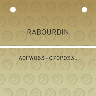 rabourdin-a0fw063-070p0s3l