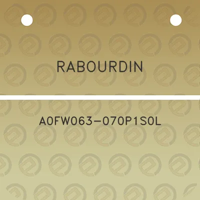 rabourdin-a0fw063-070p1s0l