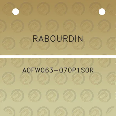 rabourdin-a0fw063-070p1s0r