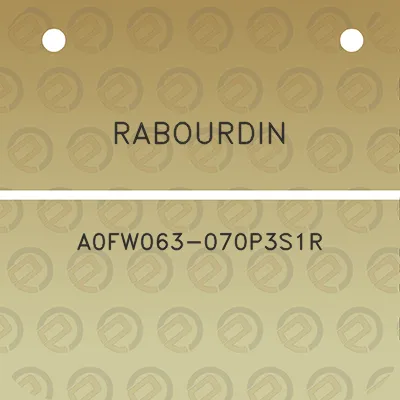 rabourdin-a0fw063-070p3s1r