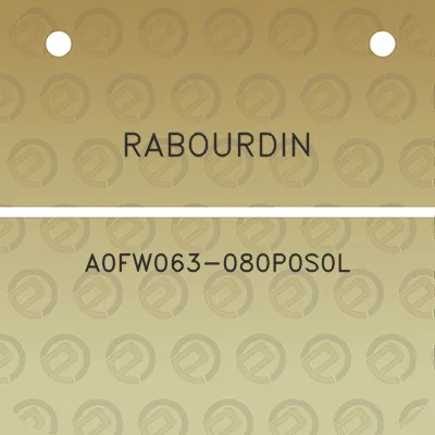 rabourdin-a0fw063-080p0s0l