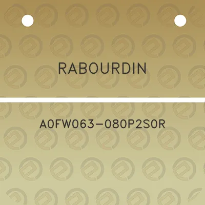 rabourdin-a0fw063-080p2s0r