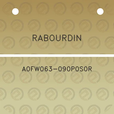 rabourdin-a0fw063-090p0s0r