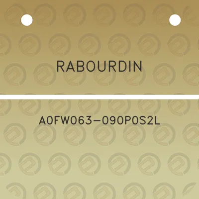 rabourdin-a0fw063-090p0s2l