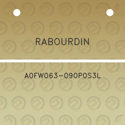 rabourdin-a0fw063-090p0s3l