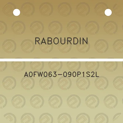 rabourdin-a0fw063-090p1s2l