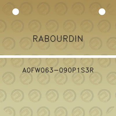 rabourdin-a0fw063-090p1s3r