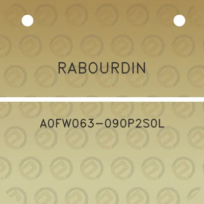 rabourdin-a0fw063-090p2s0l