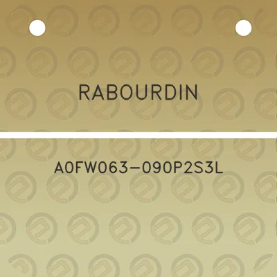 rabourdin-a0fw063-090p2s3l