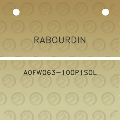 rabourdin-a0fw063-100p1s0l