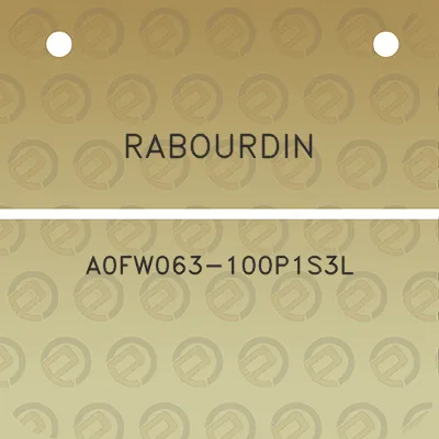 rabourdin-a0fw063-100p1s3l