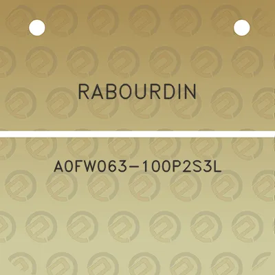 rabourdin-a0fw063-100p2s3l