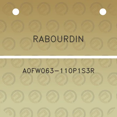 rabourdin-a0fw063-110p1s3r