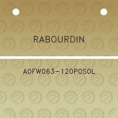 rabourdin-a0fw063-120p0s0l