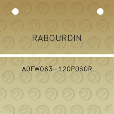 rabourdin-a0fw063-120p0s0r