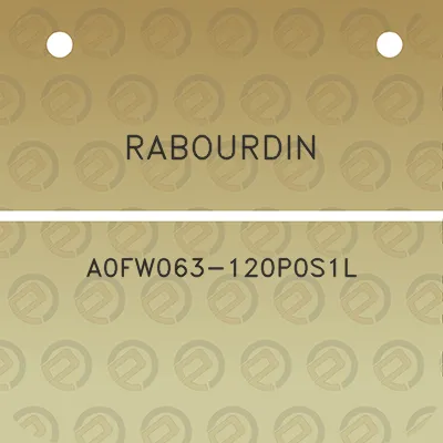 rabourdin-a0fw063-120p0s1l