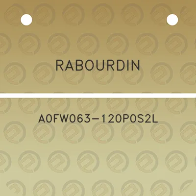 rabourdin-a0fw063-120p0s2l