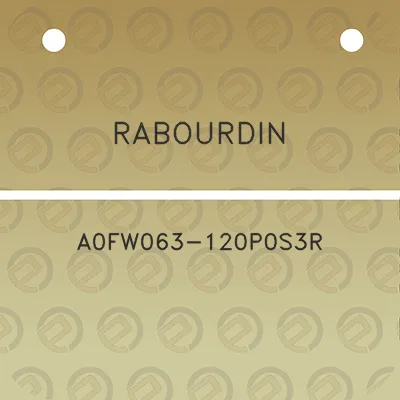 rabourdin-a0fw063-120p0s3r