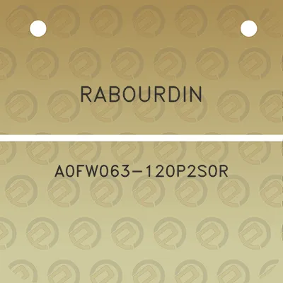 rabourdin-a0fw063-120p2s0r