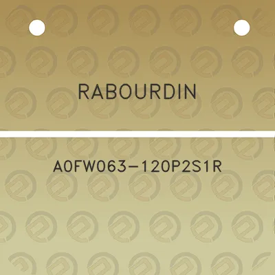 rabourdin-a0fw063-120p2s1r