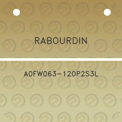 rabourdin-a0fw063-120p2s3l