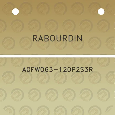 rabourdin-a0fw063-120p2s3r