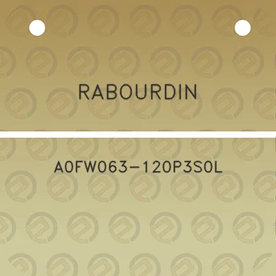 rabourdin-a0fw063-120p3s0l