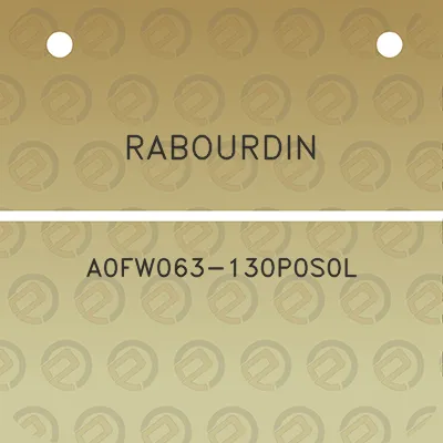 rabourdin-a0fw063-130p0s0l