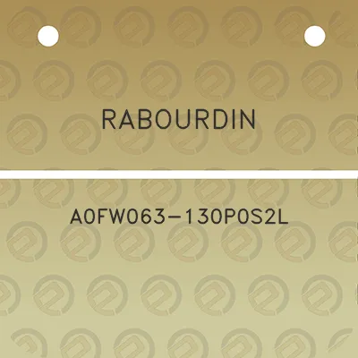 rabourdin-a0fw063-130p0s2l