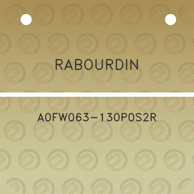 rabourdin-a0fw063-130p0s2r