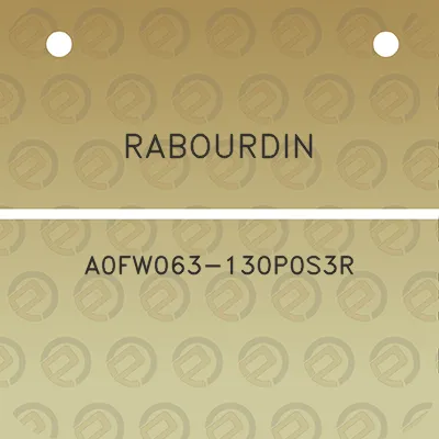 rabourdin-a0fw063-130p0s3r