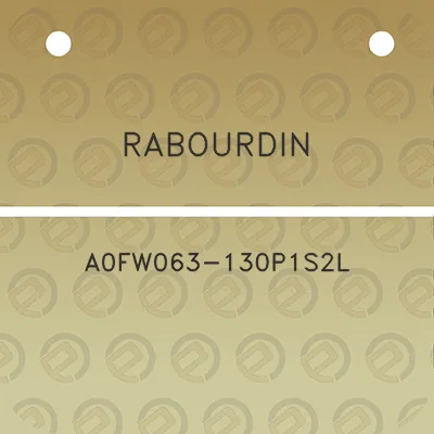 rabourdin-a0fw063-130p1s2l