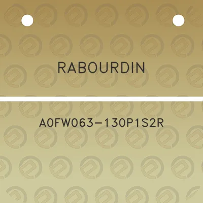 rabourdin-a0fw063-130p1s2r