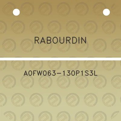 rabourdin-a0fw063-130p1s3l