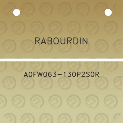 rabourdin-a0fw063-130p2s0r