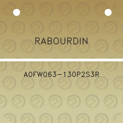 rabourdin-a0fw063-130p2s3r