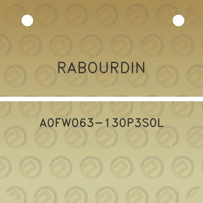 rabourdin-a0fw063-130p3s0l