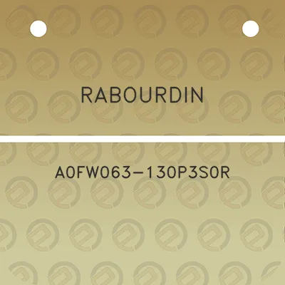 rabourdin-a0fw063-130p3s0r