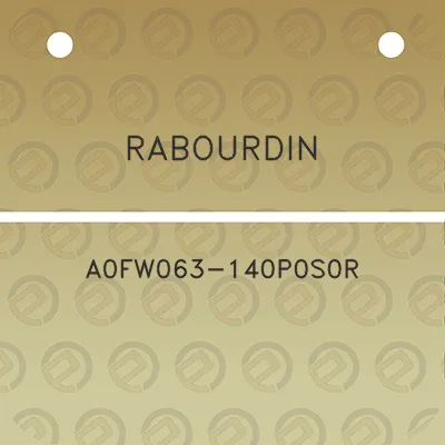 rabourdin-a0fw063-140p0s0r