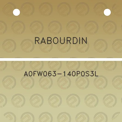 rabourdin-a0fw063-140p0s3l